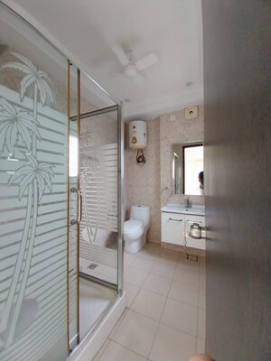 Bathroom in 4 BHK Builder Floor at Greater Kailash I – for Rent