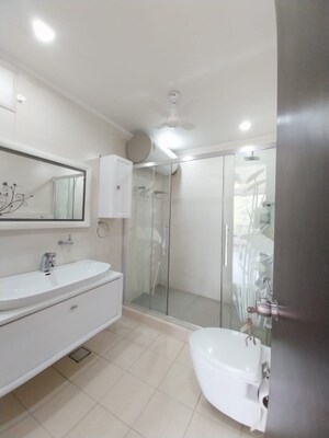 Attached Bathroom in 4 BHK Builder Floor at Greater Kailash I – for Rent
