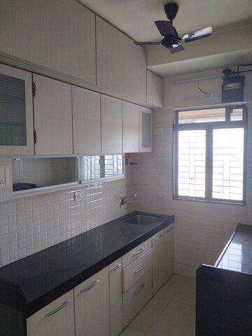 Kitchen in 1 BHK Apartment at Sethia Sea View, Goregaon West – for Rent