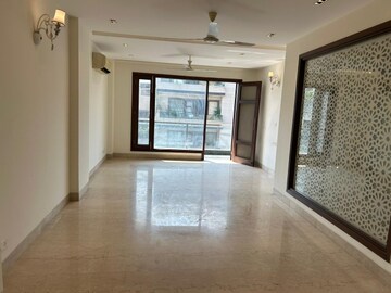 Living Room in 3 BHK Builder Floor at Greater Kailash I – for Rent