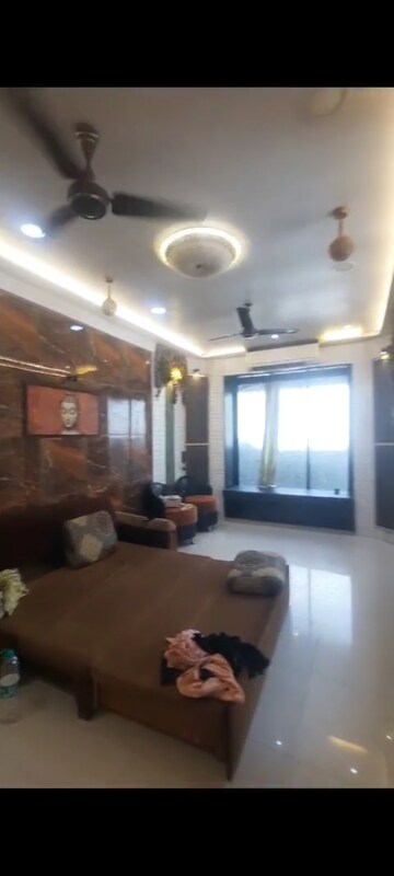 Living Room in 1.5 BHK Apartment at Sanaya Krish Royale, Parel – for Rent