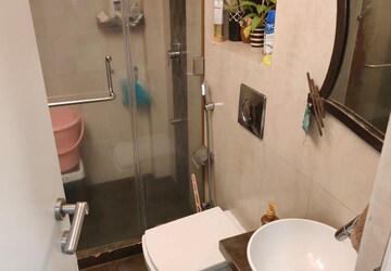Bathroom in 2 BHK Apartment at Sky Heaven, Versova – for Rent