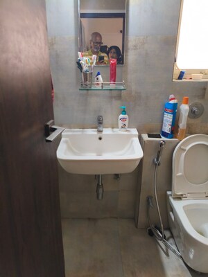 Bathroom in 2 BHK Apartment at Puraniks Abitante Fiore, Bavdhan – for Rent
