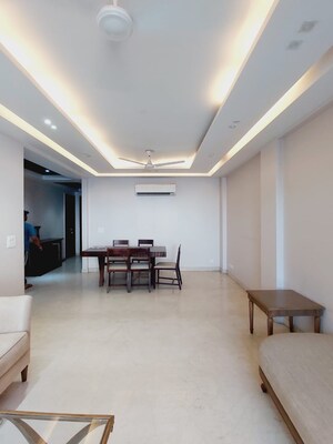 Living Room in 3 BHK Builder Floor at Veera Safdarjung Enclave, Safdarjung Enclave – for Rent