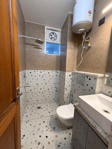 Bathroom in 3 BHK Builder Floor at Greater Kailash I – for Sale