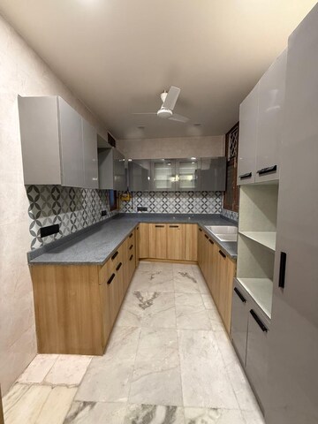 Kitchen in 3 BHK Builder Floor at Greater Kailash I – for Sale