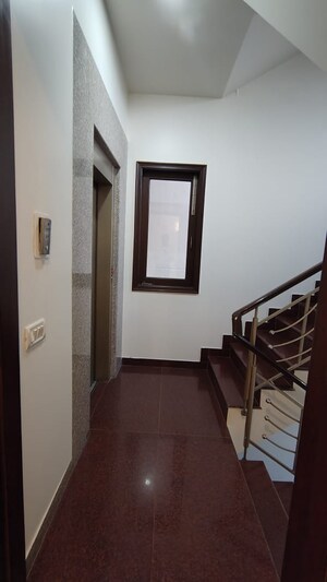 Staircase in 3 BHK Builder Floor at Anand Niketan – for Rent