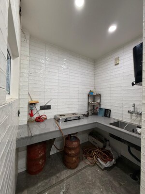 Kitchen in 1 BHK Builder Floor at Chittaranjan Park – for Rent