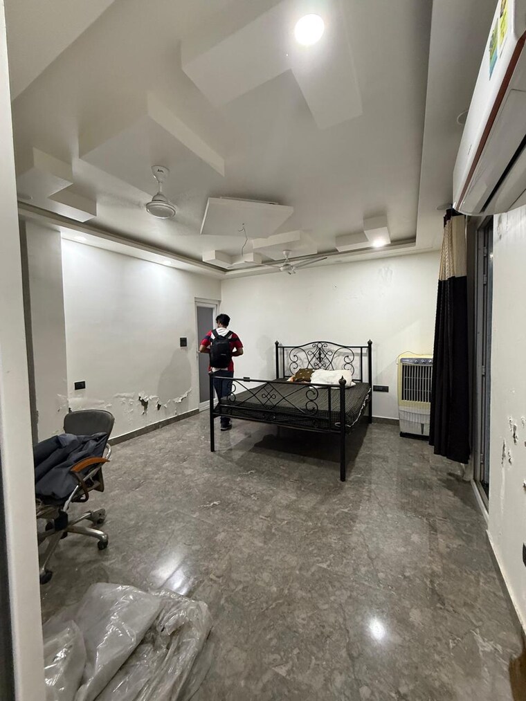 Bedroom, chittaranjan park 1 Bedroom 1200 Sq.Ft. Builder Floor In Chittaranjan Park Delhi 9368660