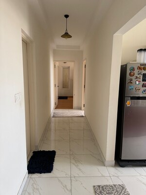 Building Lobby in 2 BHK Apartment at Mantri Lithos, Thanisandra – for Rent