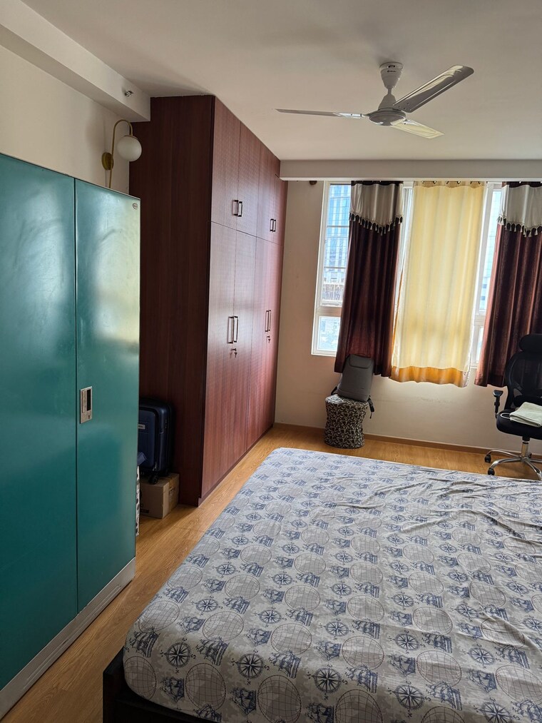 Bedroom, mantri-lithos 2 Bedroom 1420 Sq.Ft. Apartment In Thanisandra Bangalore 9368665