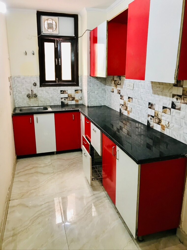 Kitchen, chattarpur 2 Bedroom 866 Sq.Ft. Builder Floor In Chattarpur Delhi 9368687