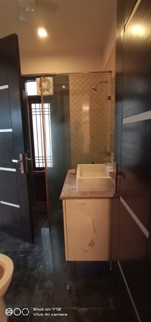 Bathroom in 3 BHK Builder Floor at Greater Kailash I – for Rent
