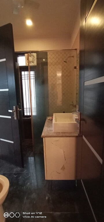 Bathroom in 3 BHK Builder Floor at Greater Kailash I – for Rent