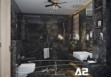 Attached Bathroom in 4 BHK Apartment at Umang Monsoon Breeze Phase I, Sector 78 – for Sale