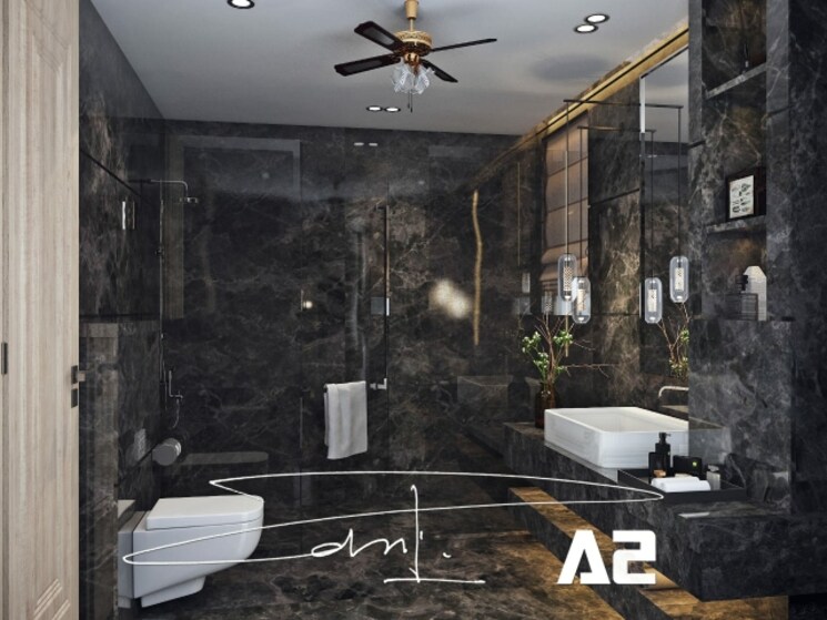 Attached Bathroom, umang-monsoon-breeze-phase-i 4 Bedroom 2220 Sq.Ft. Apartment In Sector 78 Gurgaon 9368697