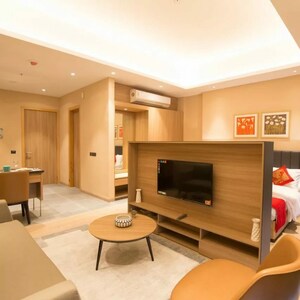 Living Room in 4 BHK Apartment at Umang Monsoon Breeze Phase I, Sector 78 – for Sale