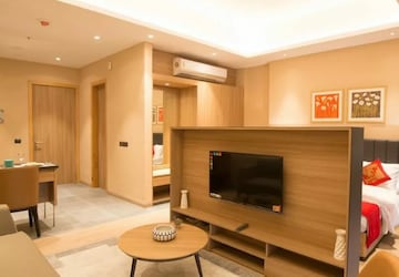 Living Room in 4 BHK Apartment at Umang Monsoon Breeze Phase I, Sector 78 – for Sale