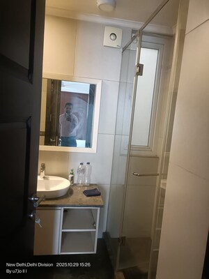 Kitchen in 3 BHK Builder Floor at Panchsheel Enclave – for Rent