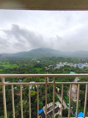 Balcony in 1 BHK Apartment at Ram Pushpanjali Residency, Owale – for Rent