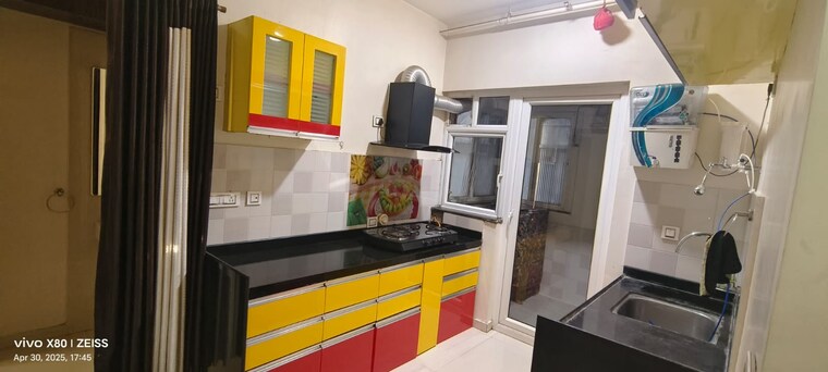 Kitchen, ganga-legend 2 Bedroom 950 Sq.Ft. Apartment In Bavdhan Pune 9368722
