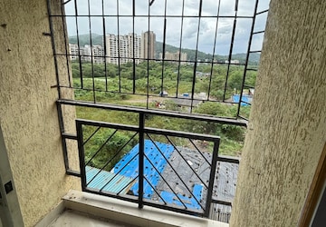 Balcony in 1 BHK Apartment at Rosa Elite, Bhayandarpada – for Rent