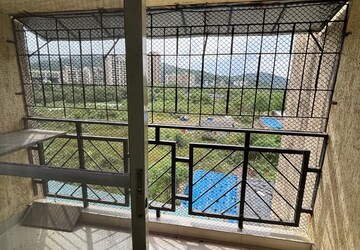 Balcony in 1 BHK Apartment at Rosa Elite, Bhayandarpada – for Rent