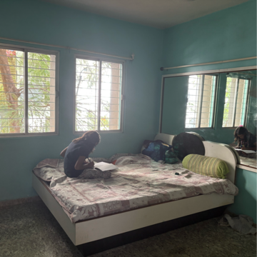 Bedroom in 2 BHK Apartment at Shreeram Darshan Phase I, Akshay Nagar – for Sale
