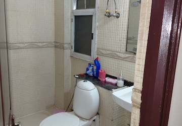 Bathroom in 2 BHK Apartment at Aditya Mega City, Vaibhav Khand – for Sale