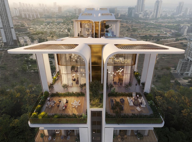 Exterior View, central-park-the-selene-tower 1 Bedroom 1929 Sq.Ft. Apartment In Sohna Sector 32 Gurgaon 9368750