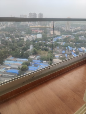 Balcony in 2 BHK Apartment at Ekta Tripolis, Goregaon West – for Rent