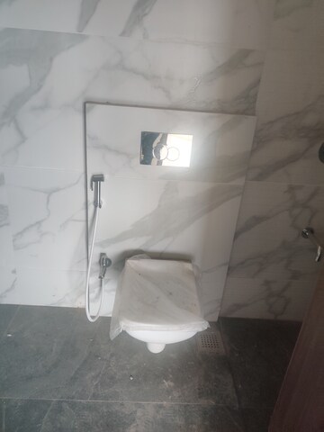 Bathroom in 2 BHK Apartment at H Square AN Heights, Malad West – for Rent