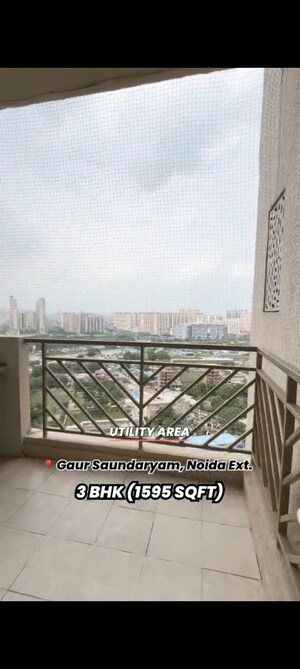 3 BHK Apartment – Exterior View View at Gaur Saundaryam, Tech Zone 4 Greater Noida - for Sale