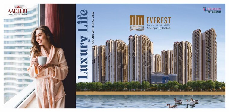 Exterior View, aaditri-everest 3 Bedroom 1745 Sq.Ft. Apartment In Ameenpur Hyderabad 9368813