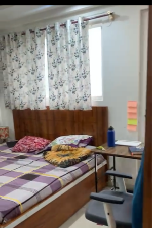 Bedroom in 1 RK Apartment at DLF City Phase III, Dlf Cyber City – for Rent