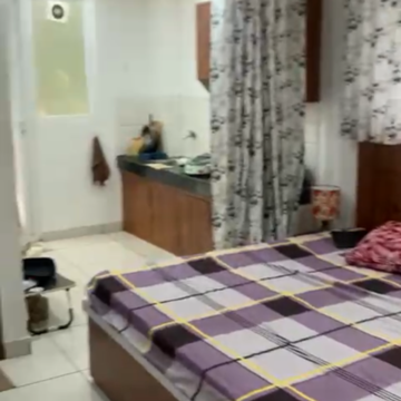 Bedroom in 1 RK Apartment at DLF City Phase III, Dlf Cyber City – for Rent