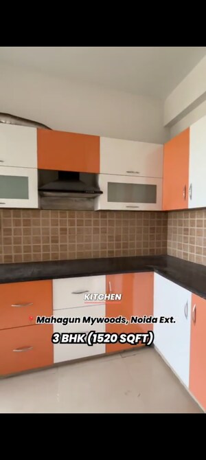 Kitchen in 3 BHK Apartment at Mahagun Mywoods, Sector 16c Greater Noida – for Sale