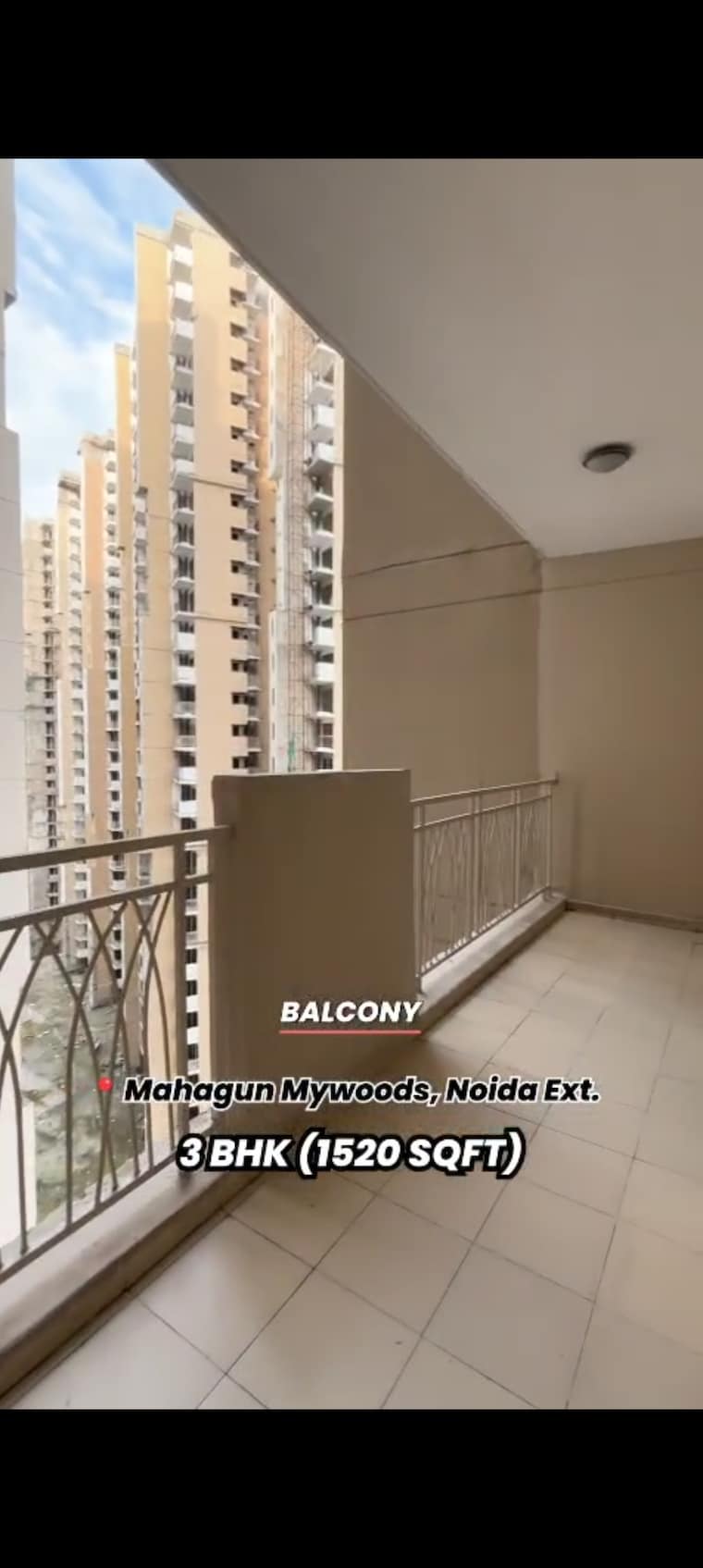 Exterior View, mahagun-mywoods 3 Bedroom 948 Sq.Ft. Apartment In Sector 16c Greater Noida Greater Noida 9368814