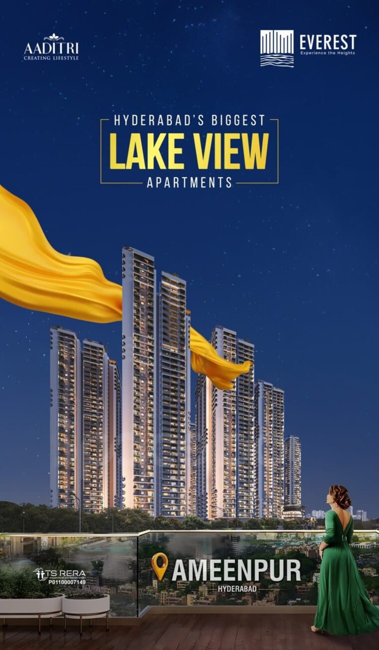 Exterior View, aaditri-everest 4 Bedroom 3080 Sq.Ft. Apartment In Ameenpur Hyderabad 9368836