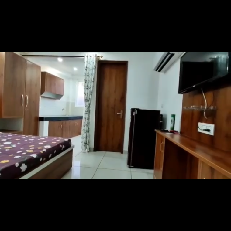 Bedroom, dlf-pink-town-house 1 RK 400 Sq.Ft. Apartment In Dlf City Phase 3 Gurgaon 9368876