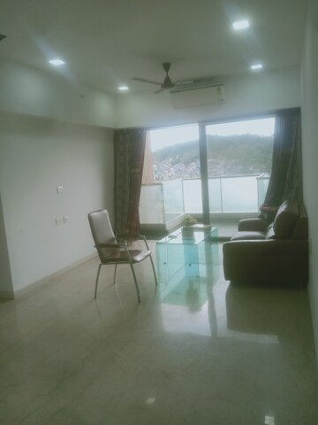 Living Room in 2 BHK Apartment at Kanakia Silicon Valley, Powai – for Rent