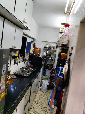 Kitchen in 3 BHK Apartment at Chandak 34 Park Estate, Goregaon West – for Rent