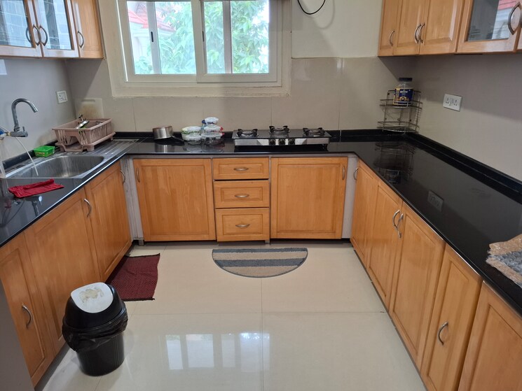 Kitchen, banjara hills 3 Bedroom 2500 Sq.Ft. Apartment In Banjara Hills Hyderabad 9368905