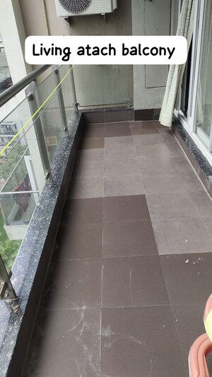 Balcony in 3.5 BHK Apartment at Emaar Gurgaon Greens, Sector 102 – for Rent