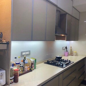 Kitchen in 3 BHK Apartment at Kalpataru Sparkle, Gandhi Nagar – for Rent