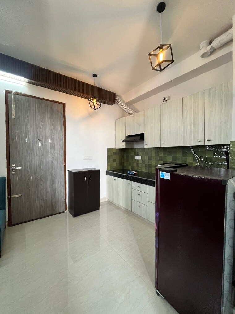 Kitchen, sector 40 1 Bedroom 741 Sq.Ft. Builder Floor In Sector 40 Gurgaon 9368974