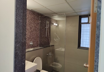 Bathroom in 3 BHK Apartment at Arvind Bel Air, Yelahanka – for Rent