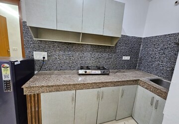 Kitchen in 2 BHK Builder Floor at Saket – for Rent