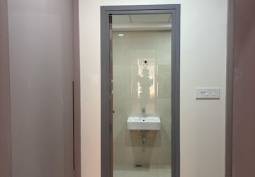 Building Lobby in 3 BHK Apartment at Vamsiram West Wood, Tolichowki – for Rent