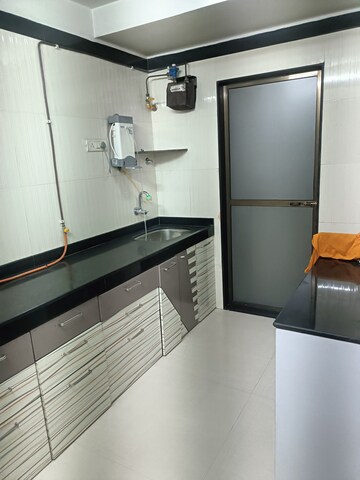 Kitchen in 2 BHK Apartment at Siddhi Chs Worli, Worli – for Rent